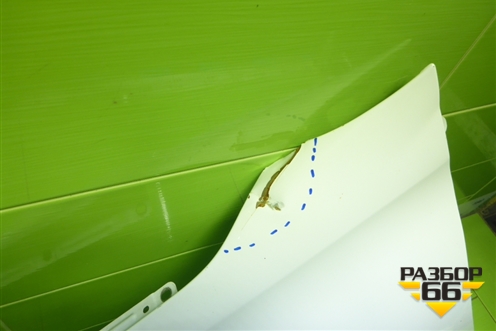 Крыло переднее левое (после 2018г Cross) (8450104276) для VAZ Granta/Гранта