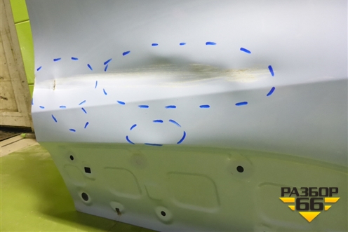 Дверь задняя левая (551001191AA) для OMODA C5 с 2022г (Ц5)