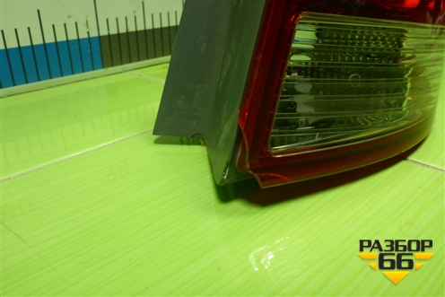 Фонарь задний наружный правый (после 2020г галоген) (924024X500) для Kia Rio с 2011-2016г (Рио 3)