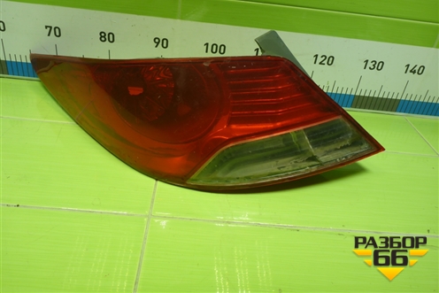 Фонарь задний наружный левый (до 2014г седан не оригинал) для Hyundai Solaris с 2010-2016г (Солярис)