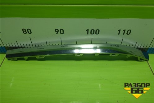 Накладка переднего бампера левая (после 2015г) (7P6853253) для Volkswagen Touareg с 2010-2018г (Туарег)