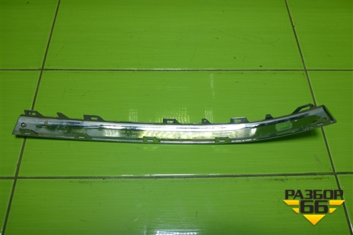 Накладка переднего бампера левая (после 2015г) (7P6853253) для Volkswagen Touareg с 2010-2018г (Туарег)