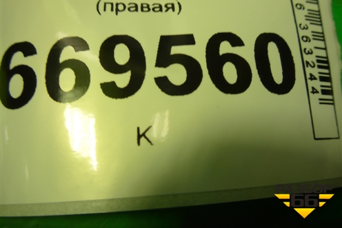 Обшивка двери багажника (правая) (7L6867672C) для Volkswagen Touareg c 2002-2010г (Туарег)