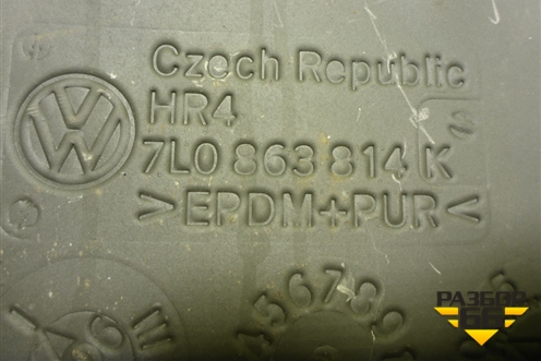 Шумоизоляция задняя правая (7L0863814K) для Volkswagen Touareg c 2002-2010г (Туарег)