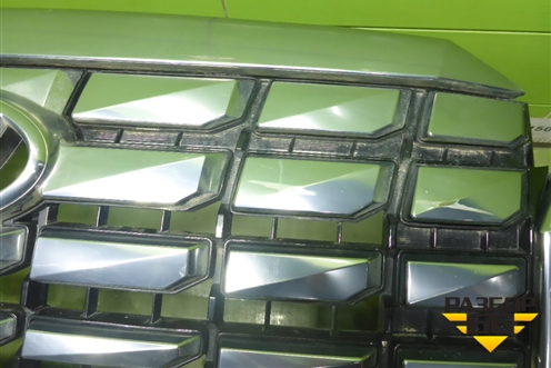 Бампер передний (после 2022г под омыватель и парктроник) для Hyundai Palisade с 2018г (Палисад)