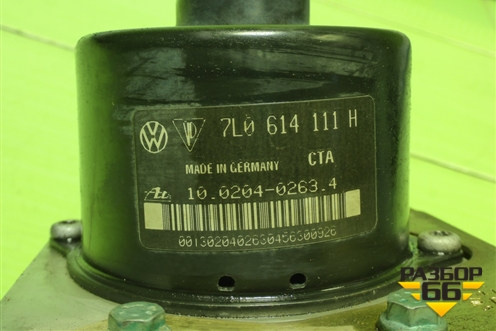Блок ABS (7L0614111H) для Volkswagen Touareg c 2002-2010г (Туарег)