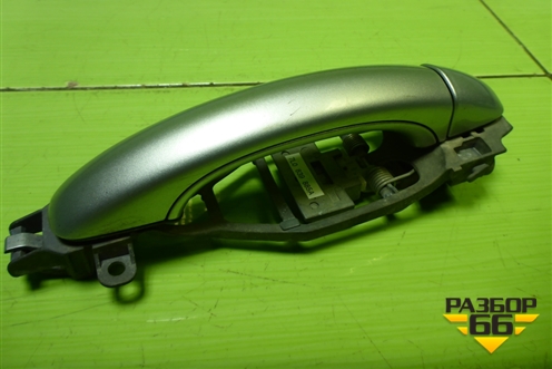 Ручка наружная двери задней левой (7L0839885A) для Volkswagen Touareg c 2002-2010г (Туарег)