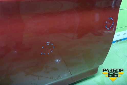 Дверь задняя правая (хетчбэк) (770044L200) для Hyundai Solaris с 2010-2016г (Солярис)