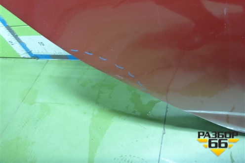 Дверь задняя правая (хетчбэк) (770044L200) для Hyundai Solaris с 2010-2016г (Солярис)