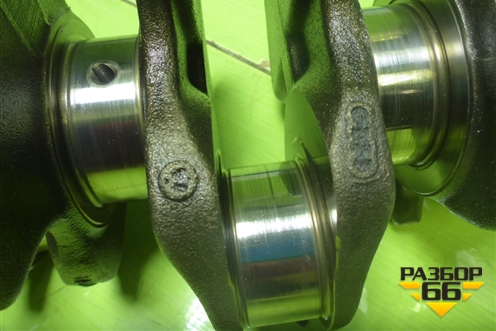 Коленвал (2.5л BAC) для Volkswagen Touareg c 2002-2010г (Туарег)