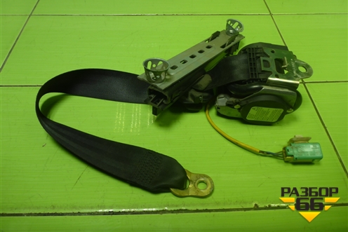 Ремень безопасности задний левый с пиропатроном (7L0857805B) для Volkswagen Touareg c 2002-2010г (Туарег)
