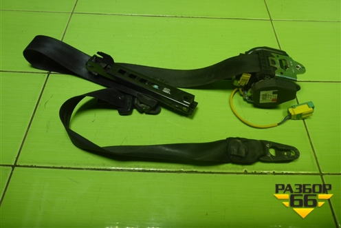 Ремень безопасности передний левый с пиропатроном (7L0857705H) для Volkswagen Touareg c 2002-2010г (Туарег)