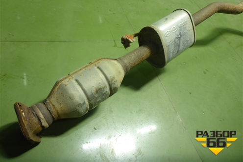 Глушитель (хетчбэк) для Hyundai Solaris с 2010-2016г (Солярис)