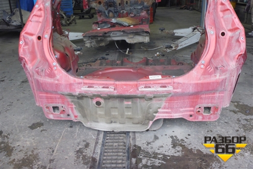 Панель задняя (хетчбэк) (691004L200) для Hyundai Solaris с 2010-2016г (Солярис)