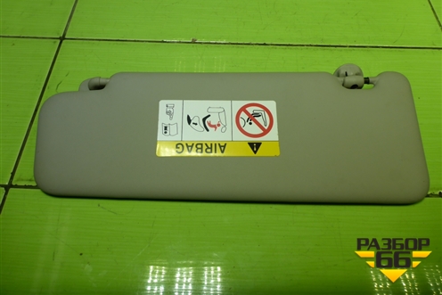 Козырёк солнцезащитный правый для Nissan Terrano с 2014г (Терано)