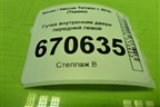 Ручка внутренняя двери передней левой (8200733848) для Nissan Terrano с 2014г (Терано)