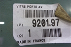 Стекло двери передней левой (3-х дверный кузов) (920197) для Peugeot 307 с 2001-2007г