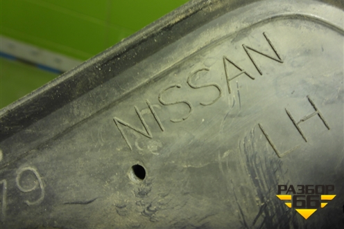 Рейлинг на крышу левый для Nissan Terrano с 2014г (Терано)