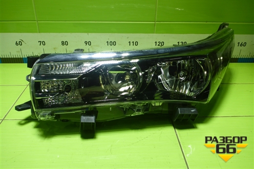 Фара левая (до 2016г галоген) (8115002E70) для Toyota Corolla (E18) с 2012-2019г (Королла 180)
