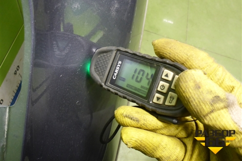 Крыло переднее левое без отверстия под повторитель (P201F2701020101) для Changan Hunter Plus с 2020-2025г (Хантер Плюс)