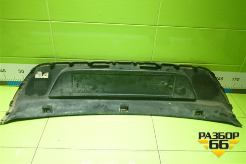 Накладка заднего бампера (до 2020г седан) (86612H0000) для Kia Rio с 2017г (Рио 4)