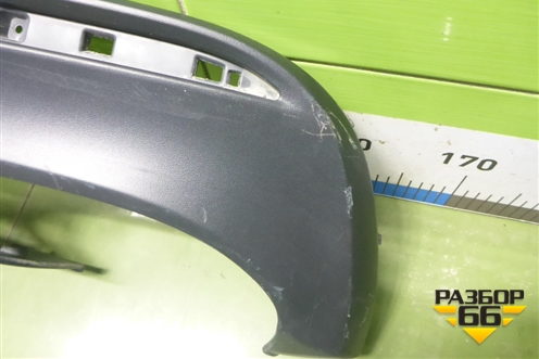 Юбка заднего бампера (AMG) (A1668851138) для Mercedes Benz GLE-Klass W166 с 2015г (ГЛЕ)