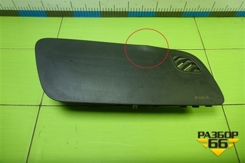 Подушка безопасности пассажирская в торпедо (6R0880204A) для Volkswagen Polo (седан) с 2010г (Поло)