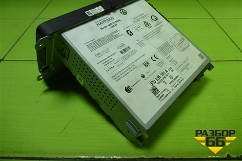 Магнитола (5CU035181A) для Volkswagen Polo (седан) с 2010г (Поло)