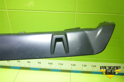 Накладка заднего бампера (на юбку M-пакет) (51128089547) для BMW X5 G05 с 2018г (Х5 Г05)