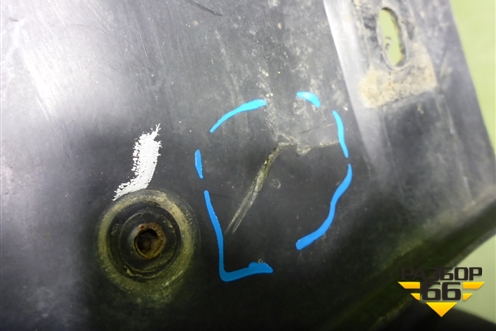 Локер задний левый (6RU810971A) для Volkswagen Polo (седан) с 2010г (Поло)