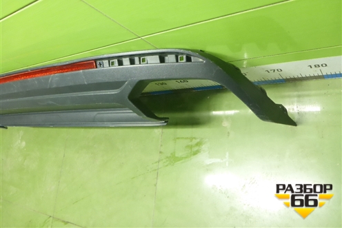 Юбка заднего бампера (760807568J) для Volkswagen Touareg с 2018г (Туарег)