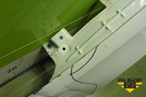 Крыло переднее левое без отверстия под повторитель (5JA821021) для Skoda Rapid с 2013г (Рапид)