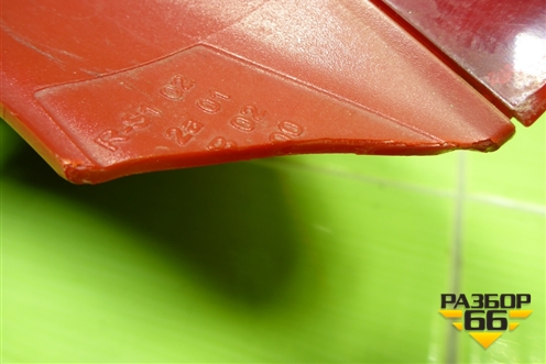 Фонарь задний правый (до 2010г) (1222146) для Opel Corsa D с 2006-2014г (Корса Д)