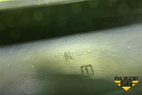 Накладка на торпедо (левая под рулём) (21905325322) для VAZ Granta/Гранта