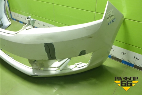 Бампер передний (60U807221F) для Skoda Rapid с 2013г (Рапид)