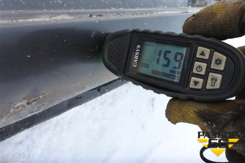 Порог со стойкой левый для VAZ Granta/Гранта