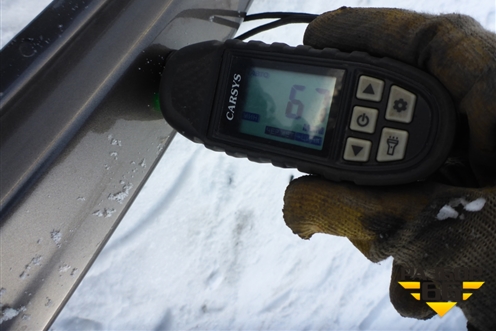 Порог со стойкой правый для VAZ Granta/Гранта