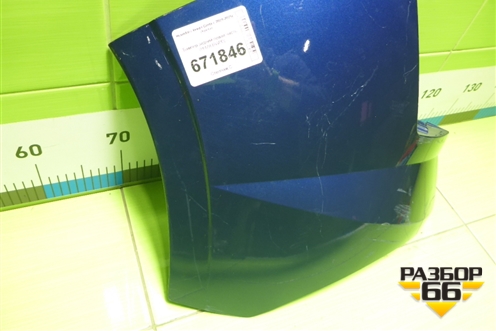 Бампер задний левая часть (86656BW00) для Hyundai Creta с 2021-2025г (Крета)