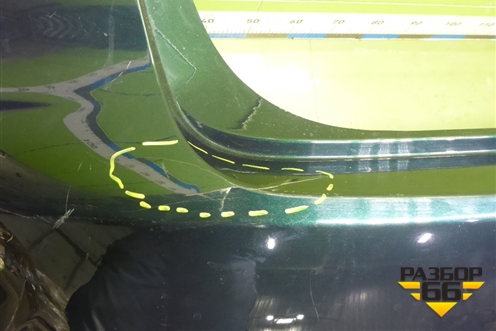 Бампер задний (под парктроник) (602002300AA) для Chery Arrizo 8 с 2022г (Арризо 8)