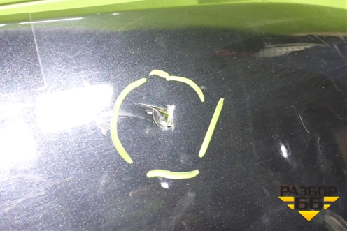 Бампер задний (под парктроник) для Toyota Camry V70 с 2017г (Камри)