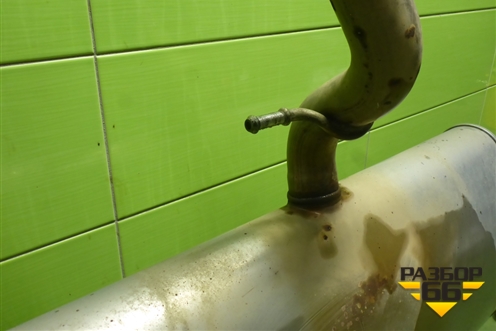 Глушитель задняя часть (6600187102) для Geely Atlas Pro с 2019г (Атлас Про)