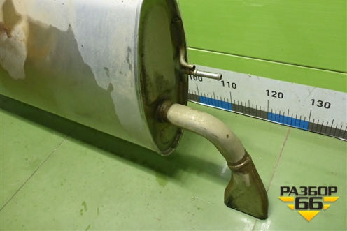 Глушитель задняя часть (6600187102) для Geely Atlas Pro с 2019г (Атлас Про)