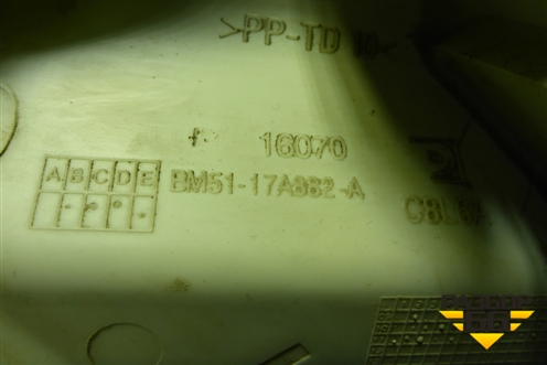 Кронштейн заднего бампера левый (хетчбэк) (BM5117A882A) для Ford Focus 3 с 2011г (Фокус)