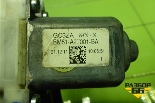 Стеклоподъёмник электрический задний левый (хетчбэк) (BM51A27001BA) для Ford Focus 3 с 2011г (Фокус)
