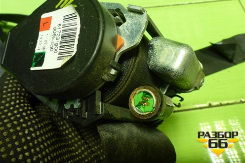 Ремень безопасности передний левый с пиропатроном (BM5161295ACW) для Ford Focus 3 с 2011г (Фокус)