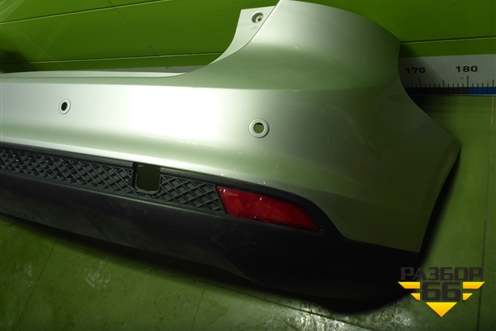 Бампер задний (хетчбэк) (BM51A17906AGW) для Ford Focus 3 с 2011г (Фокус)