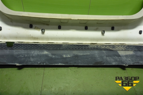 Бампер задний (хетчбэк) (BM51A17906AGW) для Ford Focus 3 с 2011г (Фокус)