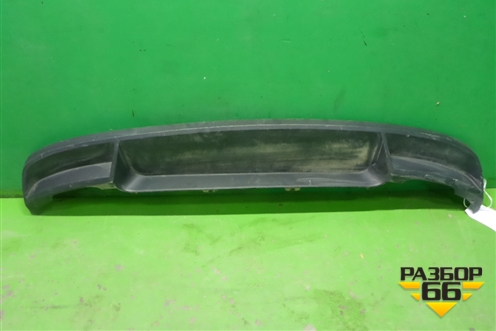 Юбка заднего бампера (3V5807521) для Skoda Superb с 2015г (Суперб)