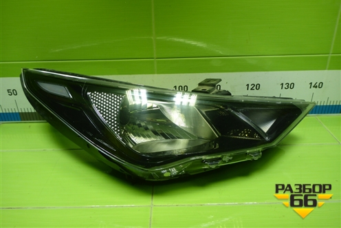 Фара правая (после 2020г галоген) (92102H5500) для Hyundai Solaris с 2017г (Солярис)