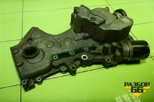 Крышка двигателя передняя (1.4л CAX) (03C109211CF) для Volkswagen Golf V Plus с 2005-2014г (Гольф 5 Плюс)